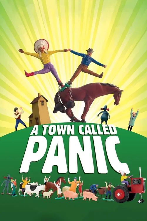 Movie poster for A Town Called Panic (2009)
