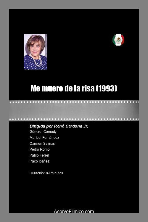 Movie poster for Me muero de la risa (1990)