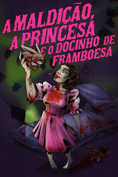 Movie poster for A Maldição, a Princesa e o Docinho de Framboesa (2024)