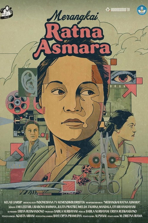Movie poster for Merangkai Ratna Asmara (2023)