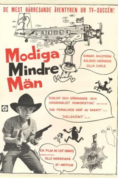 Movie poster for Modiga mindre män (1968)