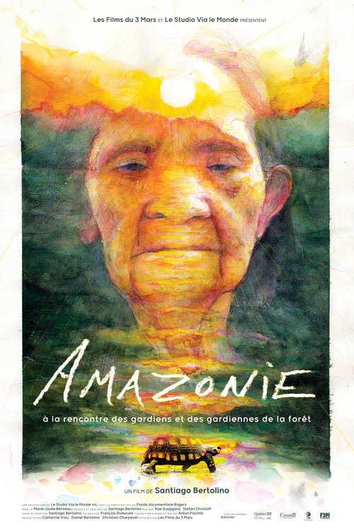 Movie poster for Amazonia, an Encounter with the Guardians of the Rainforest (2024)