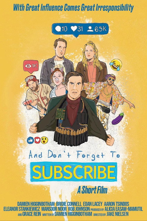 Movie poster for And Don't Forget to Subscribe (2020)