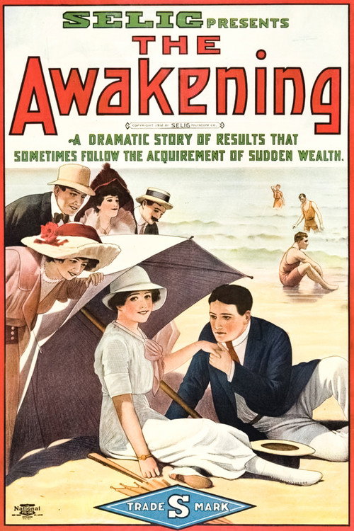 Movie poster for The Awakening (1912)