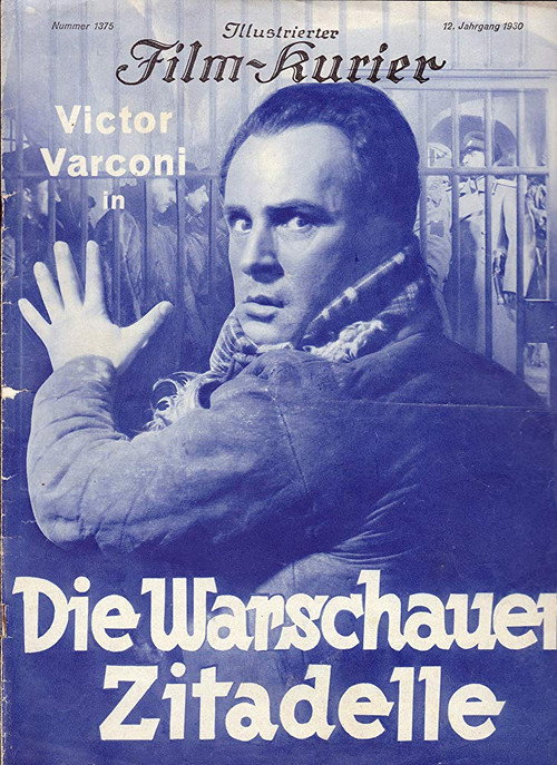 Movie poster for The Warsaw Citadel (1930)