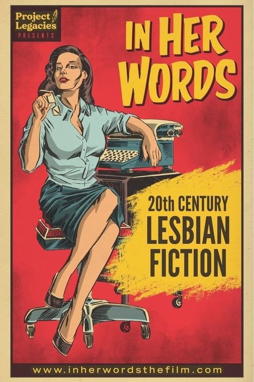 Movie poster for In Her Words: 20th Century Lesbian Fiction (2022)