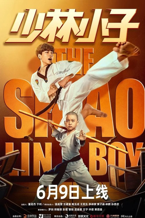 Movie poster for The Shaolin Boy (2021)
