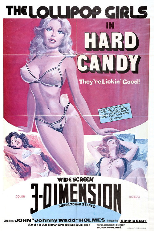 Movie poster for The Lollipop Girls in Hard Candy (1976)