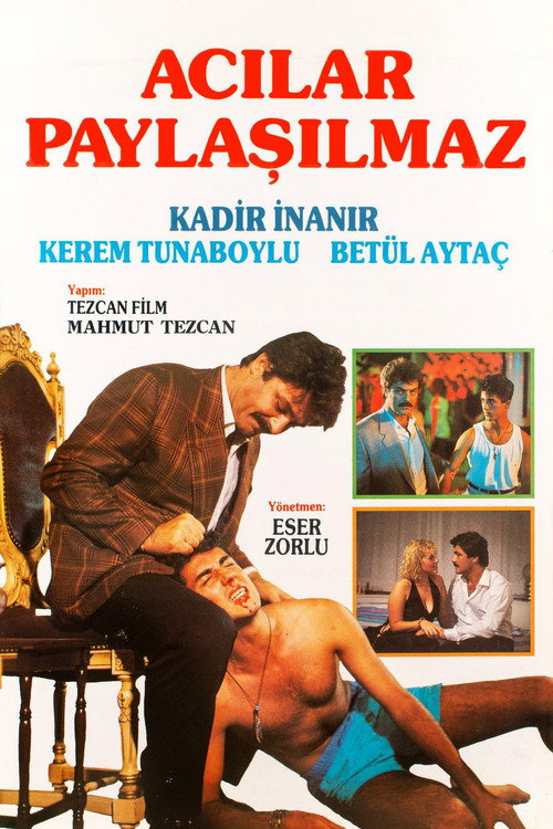 Movie poster for Acılar Paylaşılmaz (1989)