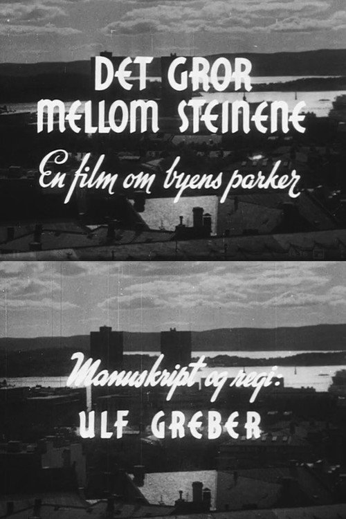Movie poster for Oslofilm: Det gror mellom steinene (1949)