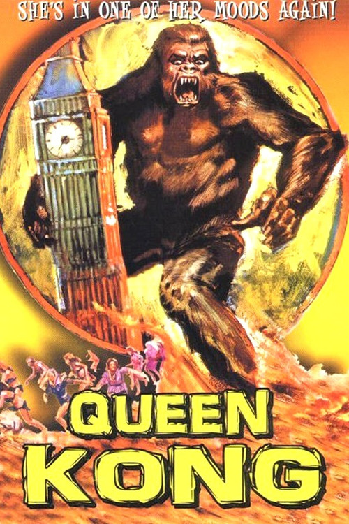Movie poster for Queen Kong (1976)