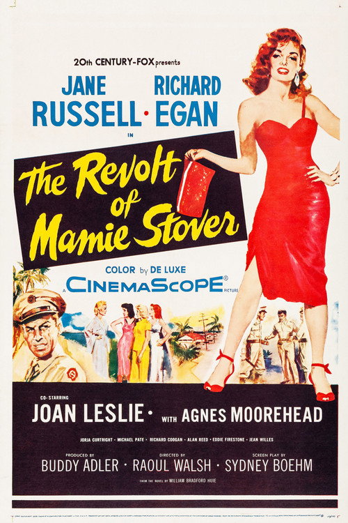 Movie poster for The Revolt of Mamie Stover (1956)