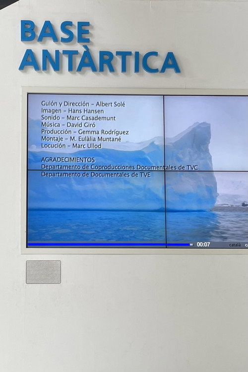 Movie poster for Base Antàrtica