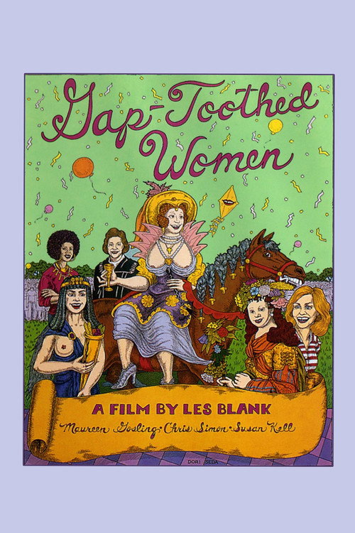 Movie poster for Gap-Toothed Women (1987)