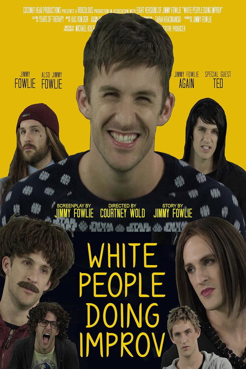 Movie poster for White People Doing Improv (2017)