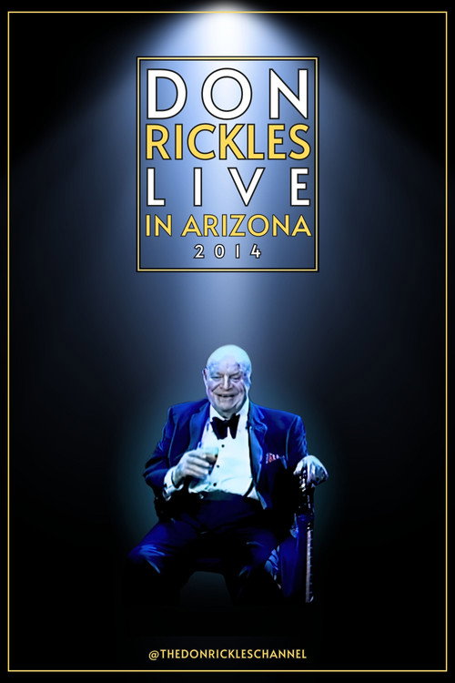Movie poster for Don Rickles LIVE in Arizona 2014 (2023)