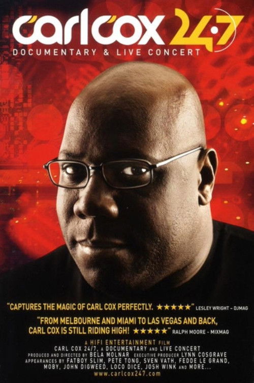 Carl Cox 24/7 poster