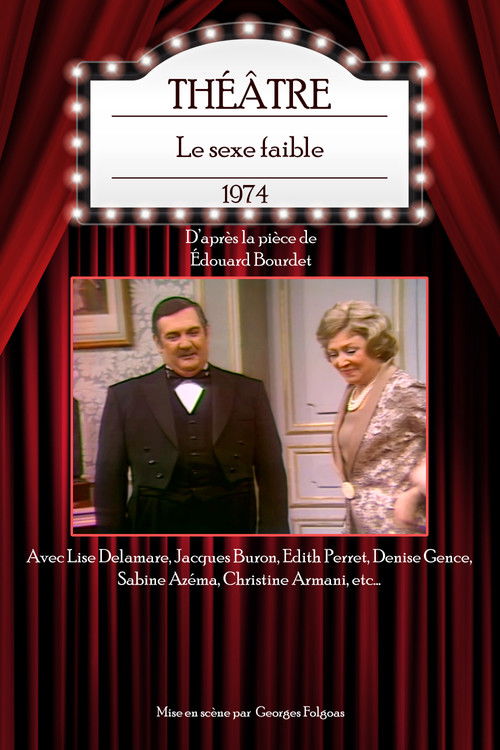 Movie poster for Le Sexe faible (1974)