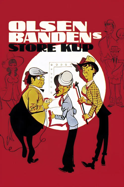 Movie poster for The Olsen Gang's Big Score (1972)