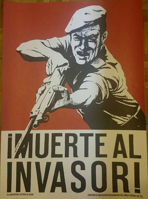 Movie poster for Muerte al invasor (1962)