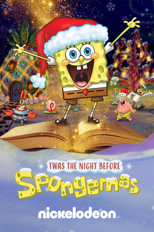 Movie poster for Twas The Night Before Spongemas (2022)