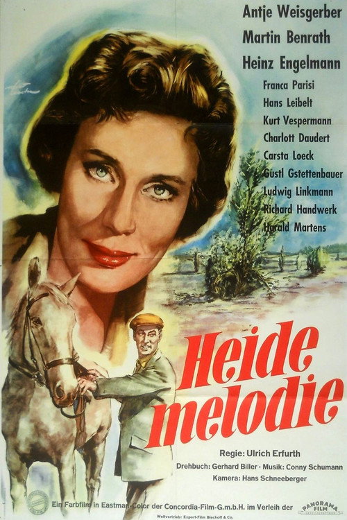Movie poster for Heidemelodie (1956)