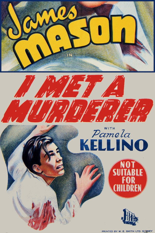 Movie poster for I Met a Murderer (1939)