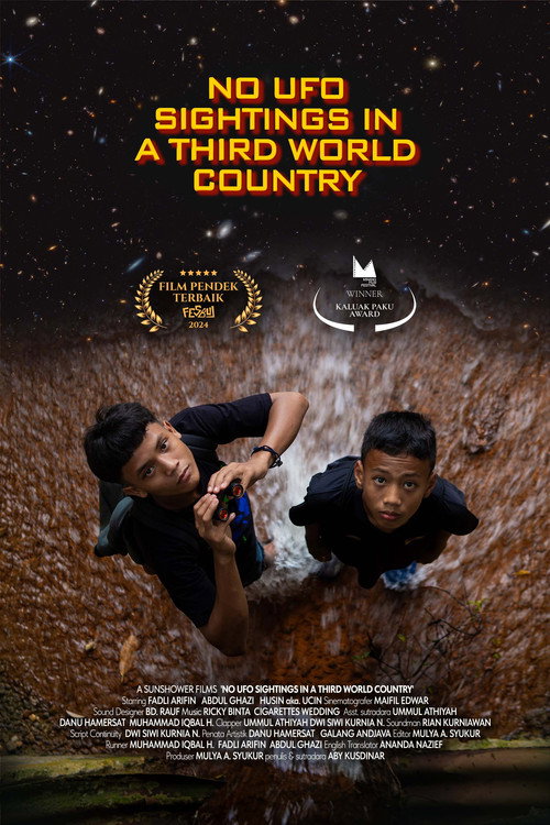 Movie poster for No UFO Sightings in a Third World Country (2024)