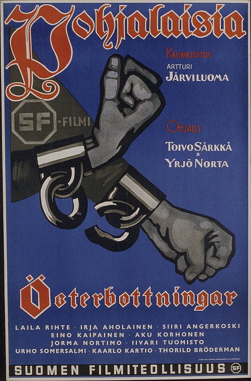 Movie poster for Pohjalaisia (1936)