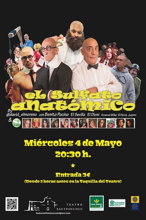 Movie poster for El sulfato anatómico (2016)