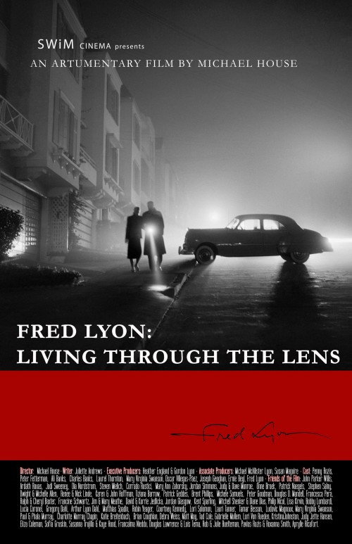 Movie poster for Fred Lyon: Living Through the Lens (2013)