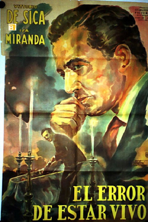 Movie poster for Lo sbaglio di essere vivo (1945)