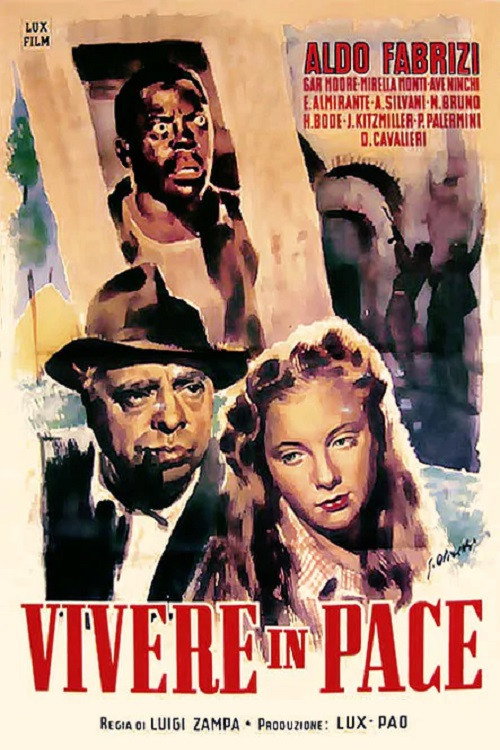 Movie poster for To Live in Peace (1947)