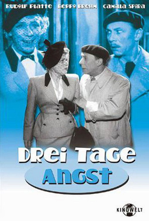 Movie poster for Drei Tage Angst (1952)