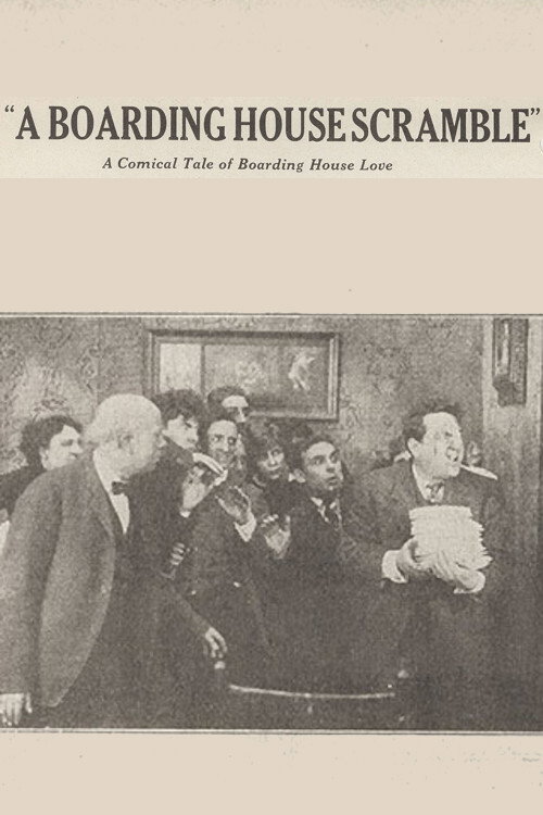 Movie poster for A Boarding House Scramble (1914)