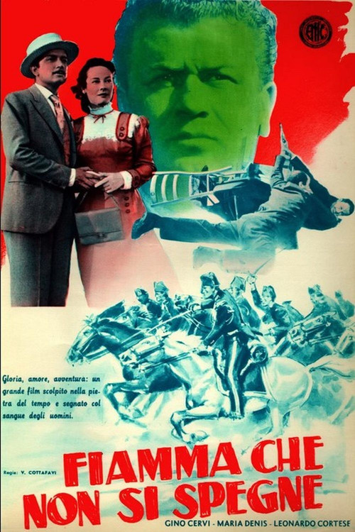 Movie poster for The Flame that Never Dies (1949)