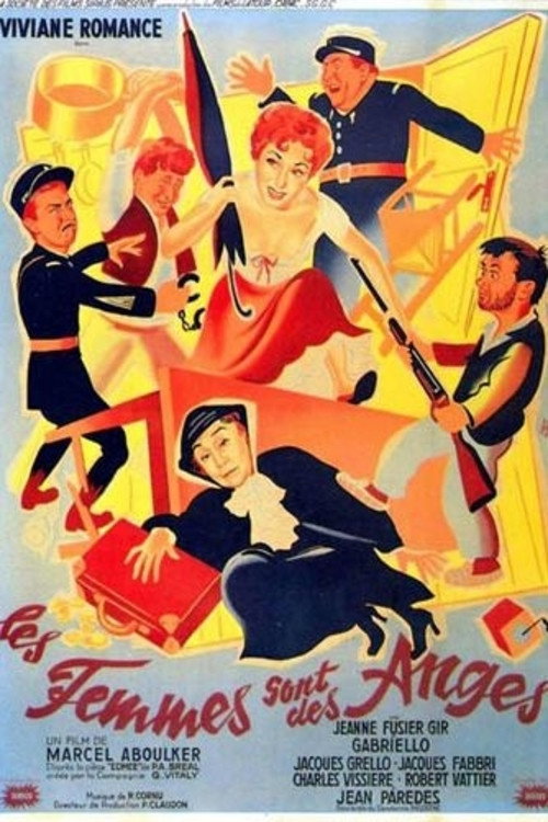 Movie poster for Woman Are Angels (1952)