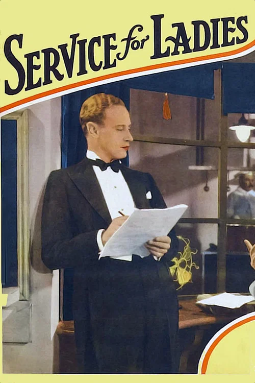 Movie poster for Service for Ladies (1932)