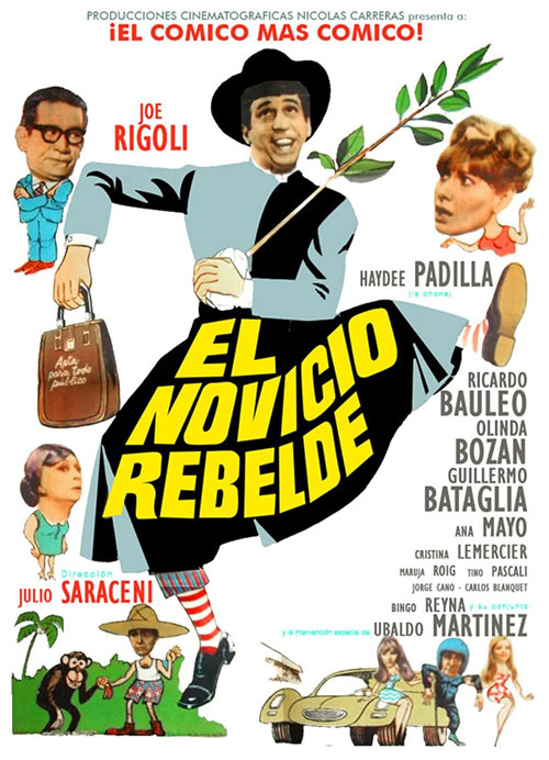 El novicio rebelde poster