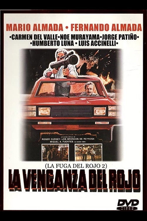 Movie poster for La venganza del rojo (1986)