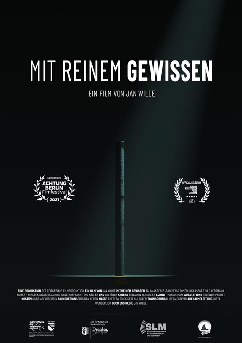 Movie poster for With a Clean Conscience (2021)