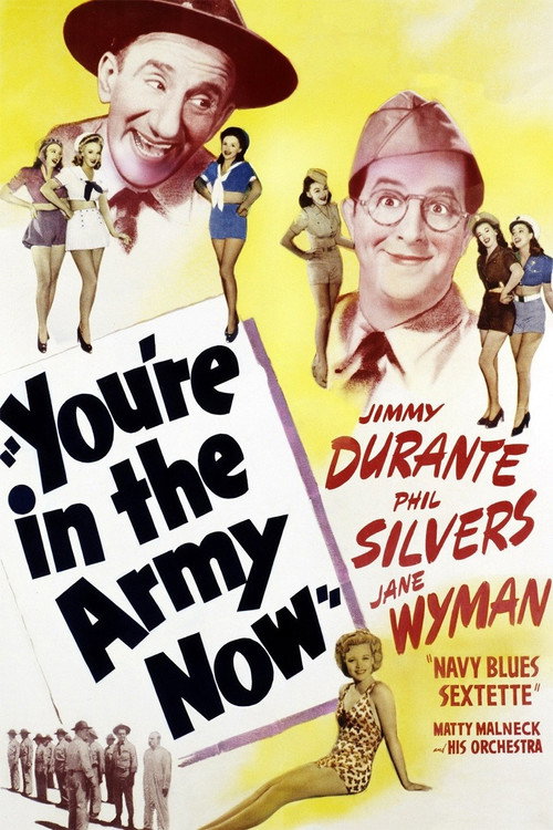Movie poster for You're in the Army Now (1941)