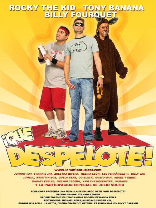 Movie poster for ¡Qué Despelote! La Película (2010)