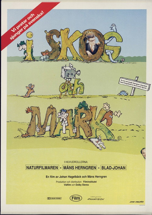 Movie poster for I skog och mark (1990)