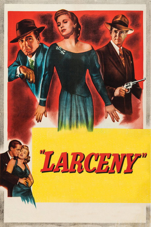 Movie poster for Larceny (1948)