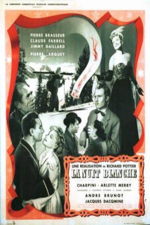 Movie poster for La Nuit blanche (1948)