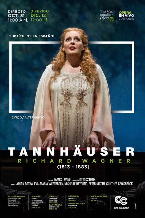 Movie poster for The Metropolitan Opera: Tannhäuser (2015)
