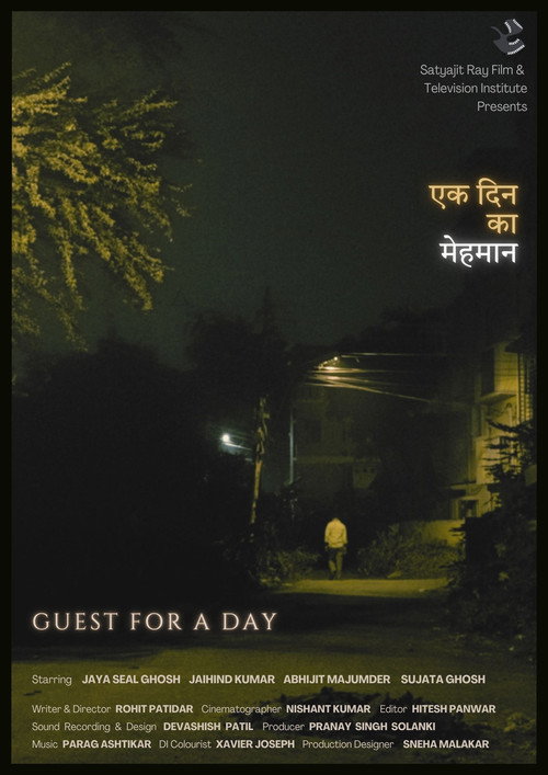 Movie poster for Guest For A Day