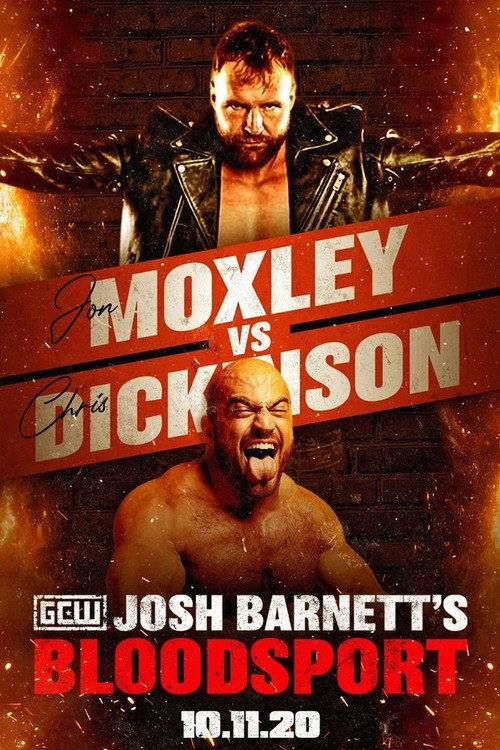 Movie poster for GCW Josh Barnett's Bloodsport 3 (2020)