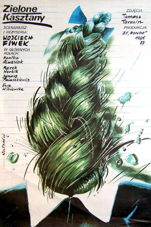 Movie poster for Zielone kasztany (1986)